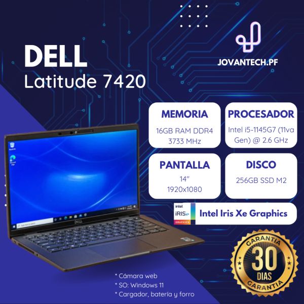 Dell Latitude 7420 (16/256)